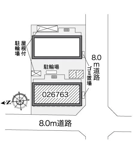 ★手数料０円★大阪市東住吉区今川　月極駐車場（LP）